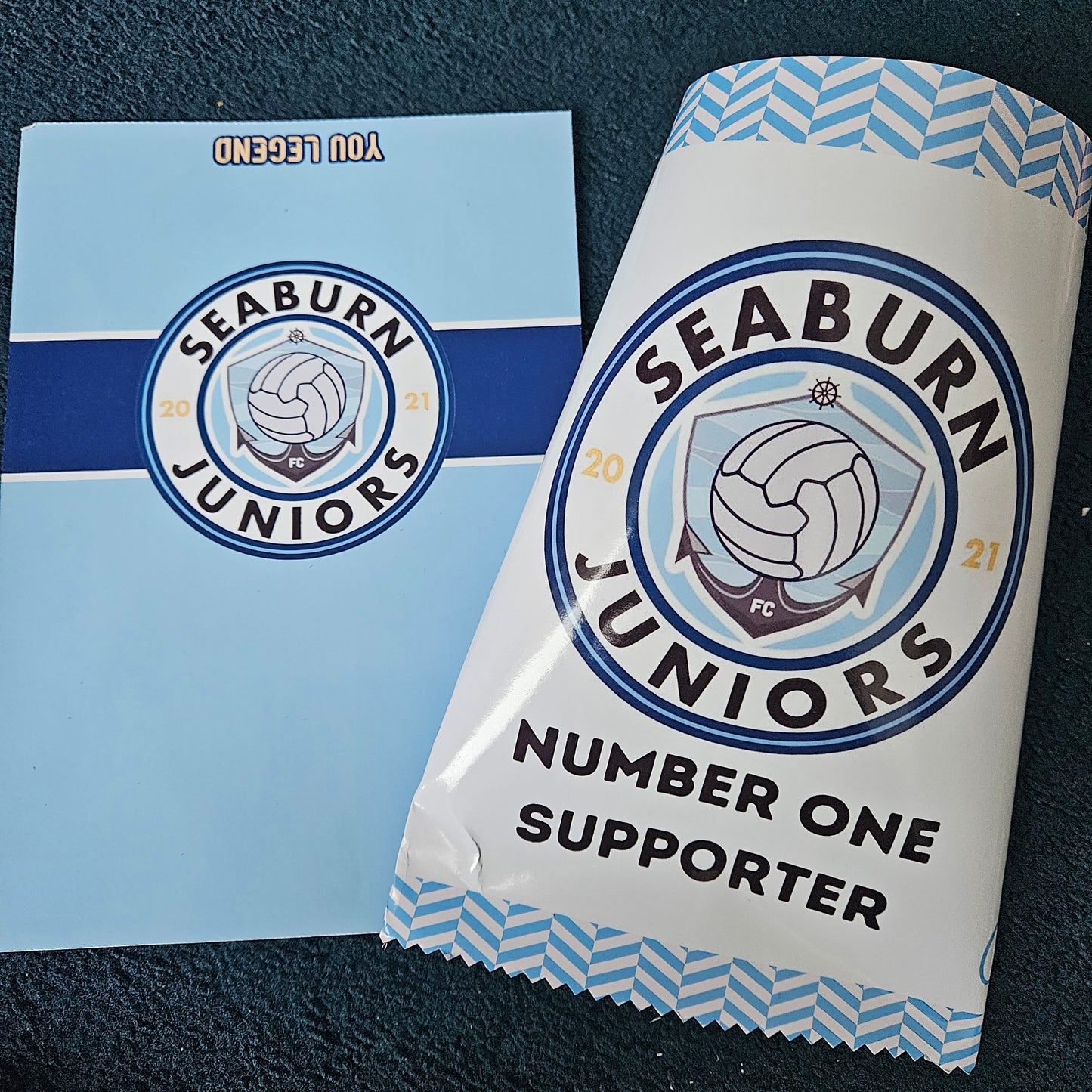 MADE TO ORDER - Personalised custom pouch for football team/club or other birthday surprise gift and favors