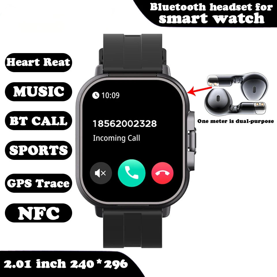 Digital Smartwatch with Earbuds copy