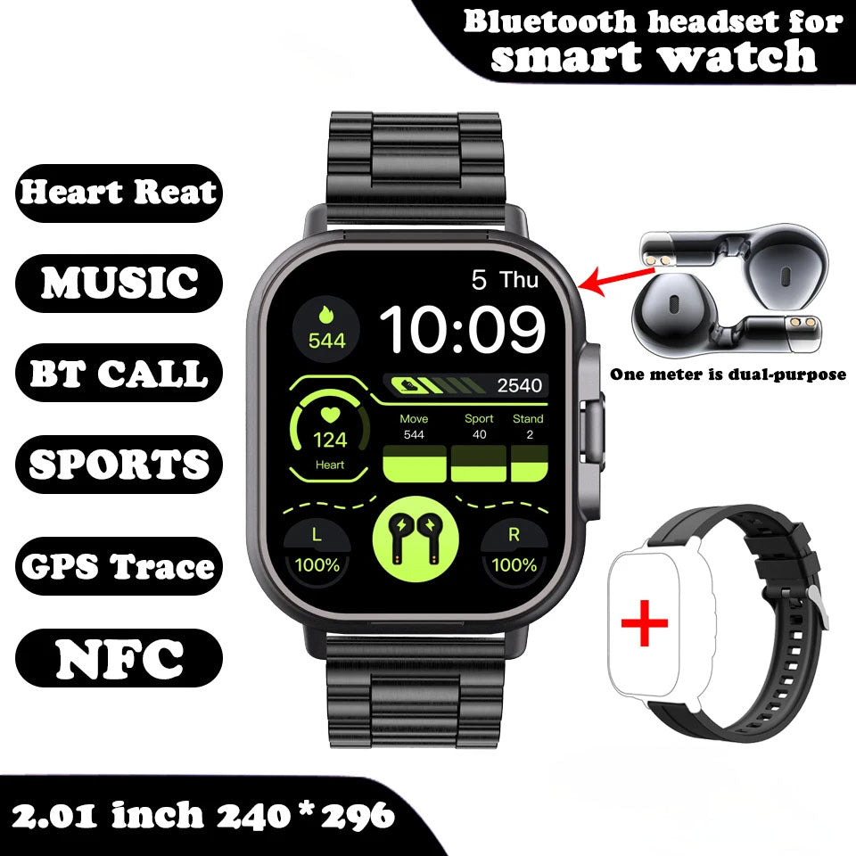 Digital Smartwatch with Earbuds copy