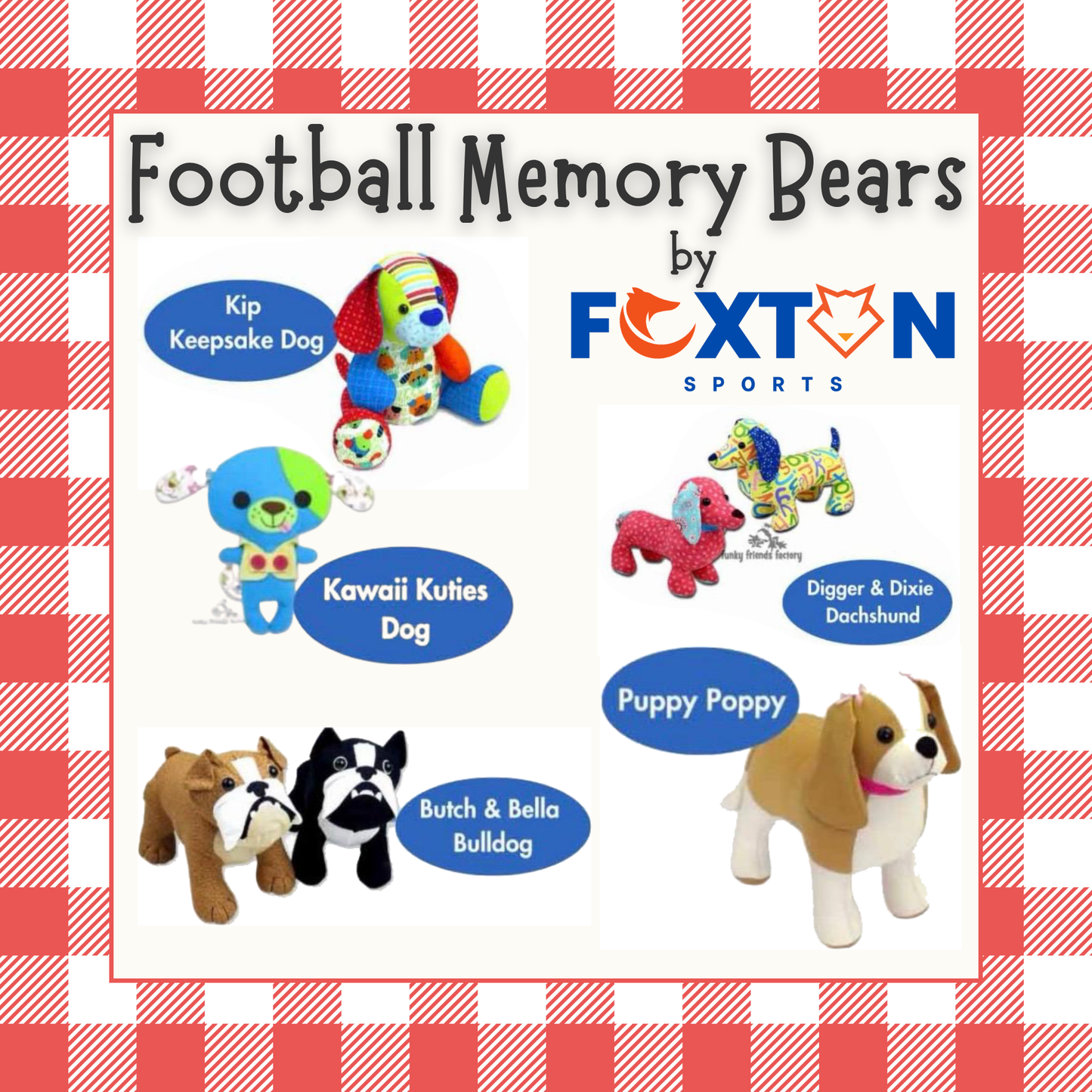 Keepsake Memory Teddy Bear, Football Shirt, Baby Clothing or Leavers Class of 2025, Uniform Bear,