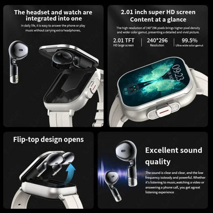 Digital Smartwatch with Earbuds copy