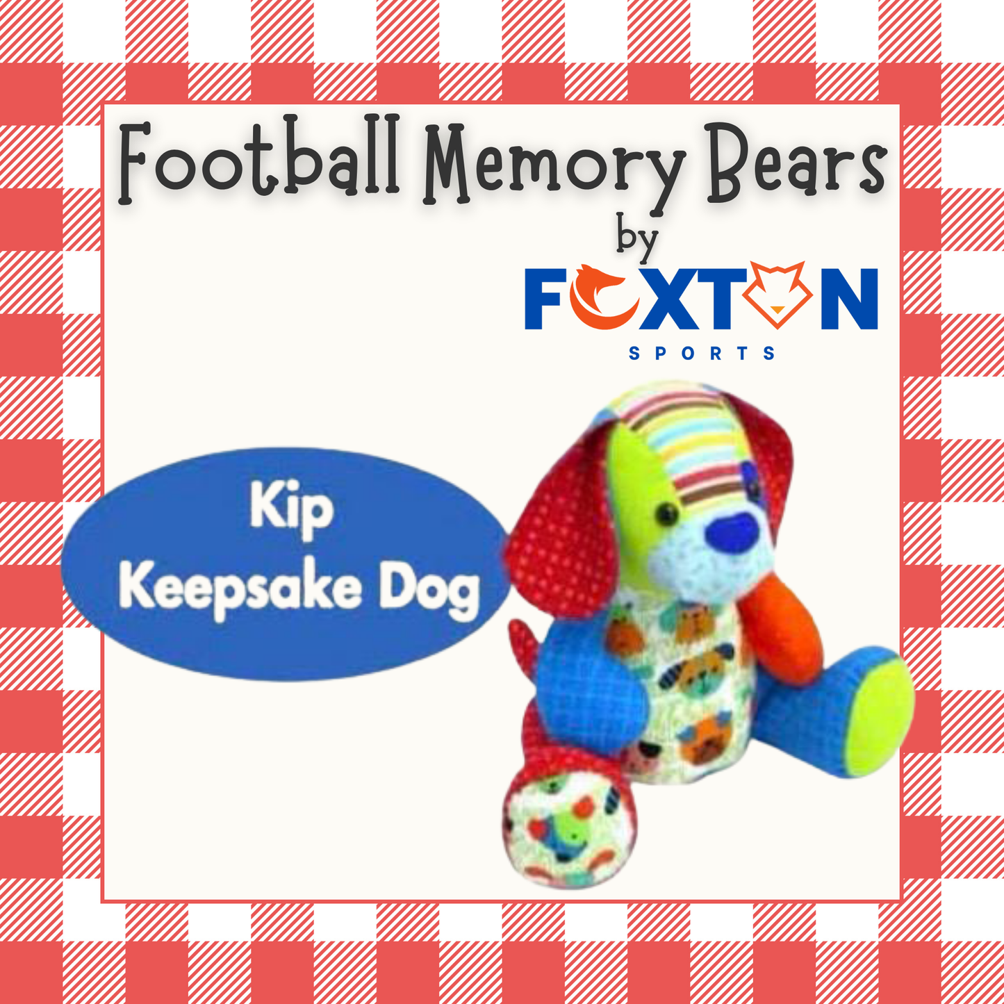 Keepsake Memory Teddy Bear, Football Shirt, Baby Clothing or Leavers Class of 2025, Uniform Bear,