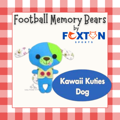 Keepsake Memory Teddy Bear, Football Shirt, Baby Clothing or Leavers Class of 2025, Uniform Bear,