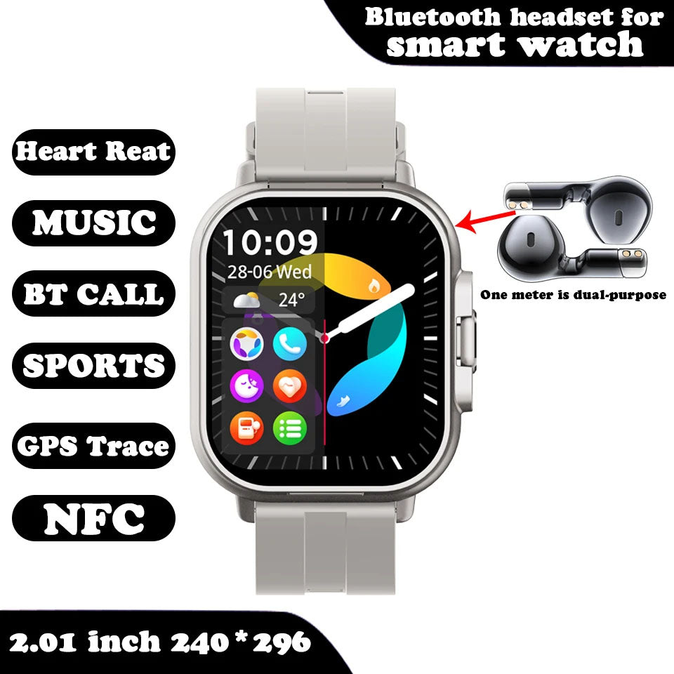 Digital Smartwatch with Earbuds copy