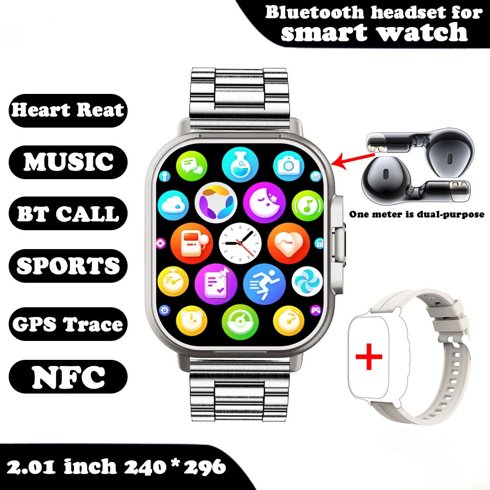 Digital Smartwatch with Earbuds copy