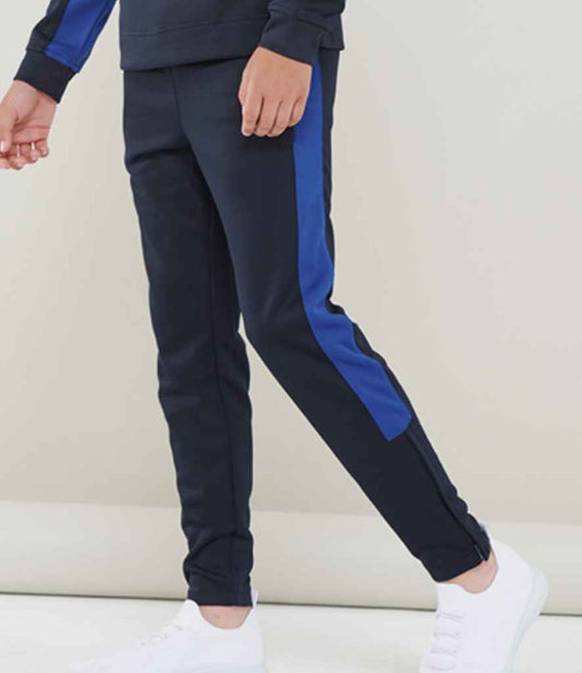 Tracksuit Bottoms with club badge printed or embroidered (Royal Blue)