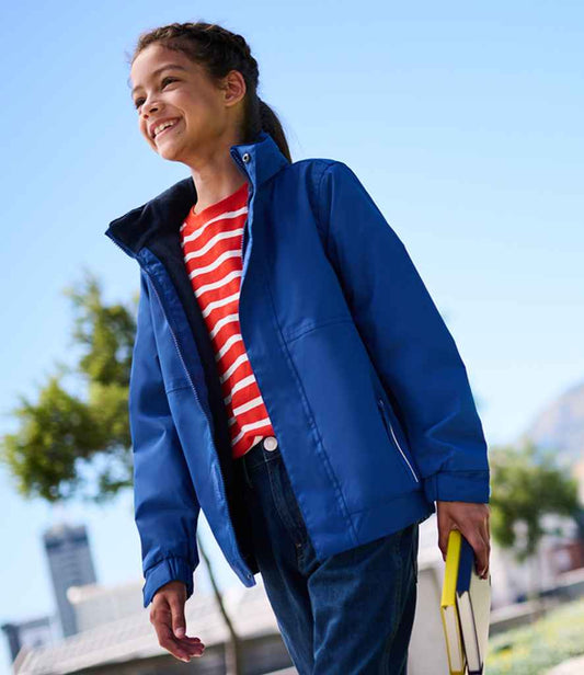 Regatta Kids Waterproof Insulated Jacket  (with initials on front and sponsor on back)