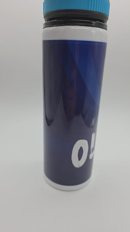 Custom fully designed and printed water bottles 850ml
