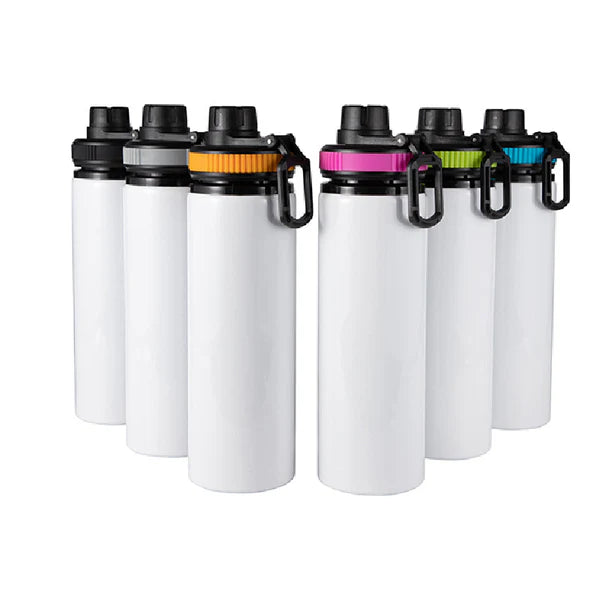 Custom fully designed and printed water bottles 850ml