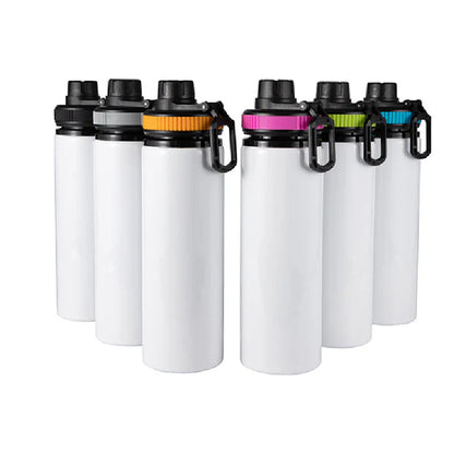 Custom fully designed and printed water bottles 850ml